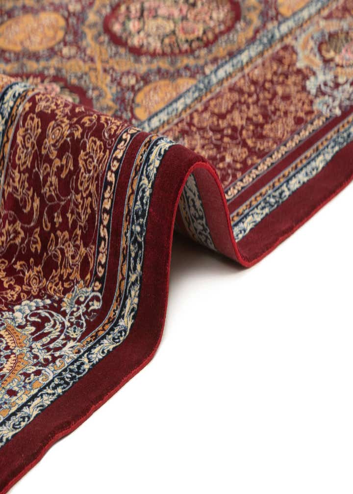 6' 6 x 9' 7 Ghom Design Rug