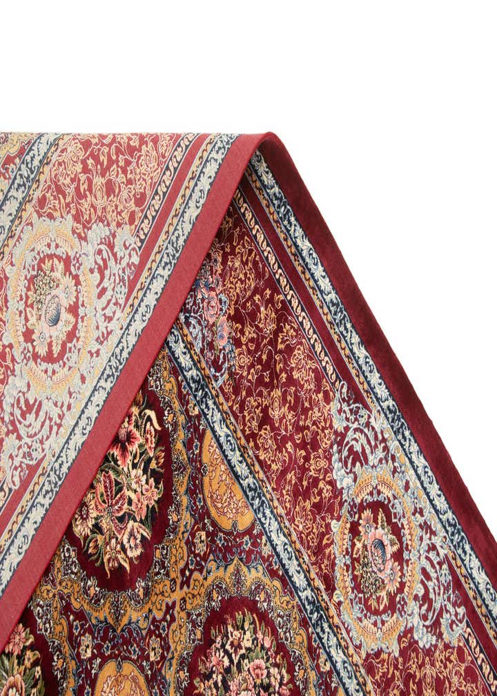 6' 6 x 9' 7 Ghom Design Rug