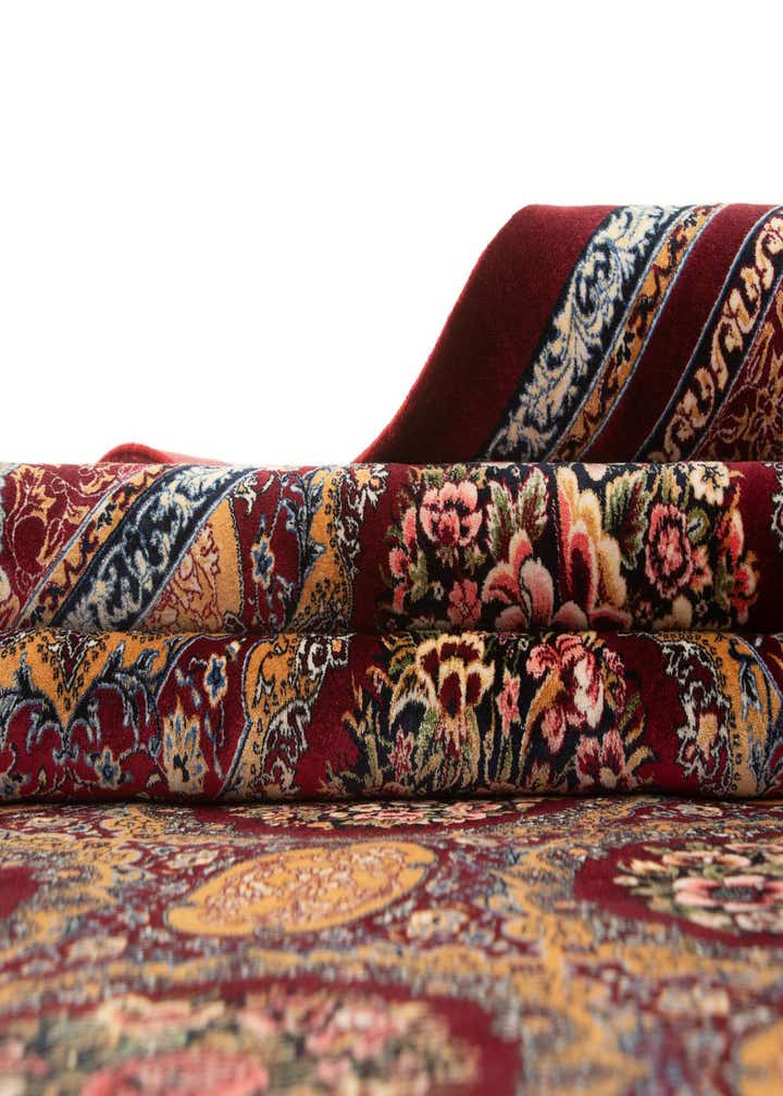 6' 6 x 9' 7 Ghom Design Rug