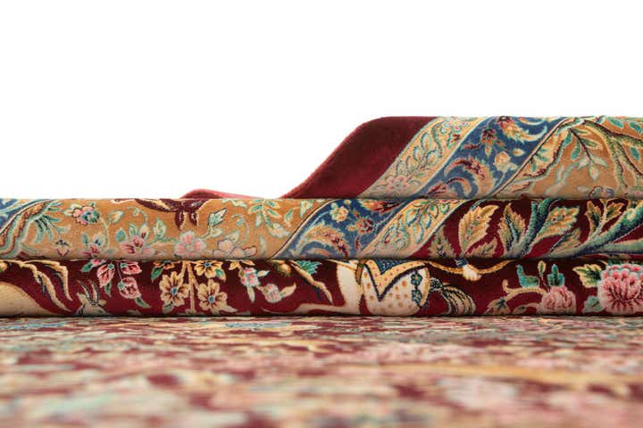 6' 6 x 9' 7 Ghom Design Rug