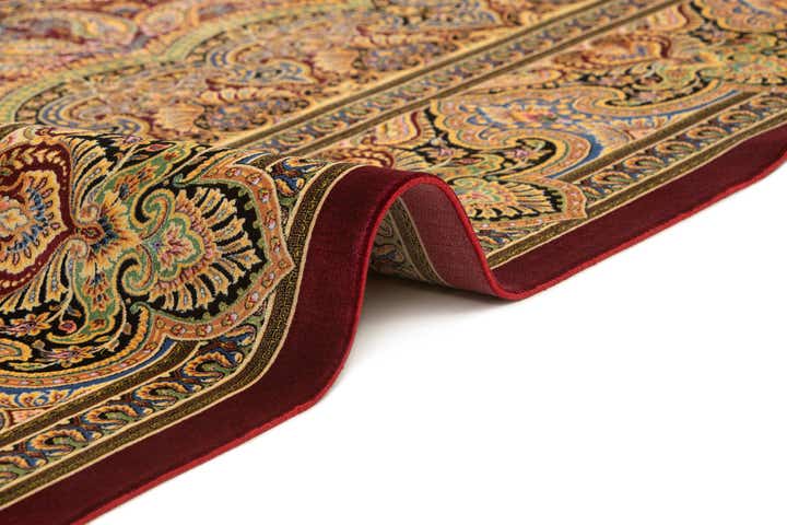 6' 5 x 9' 7 Ghom Design Rug