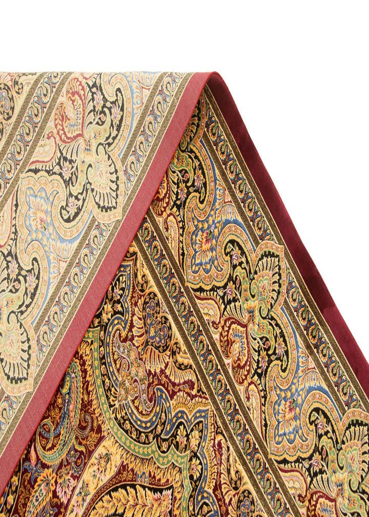 6' 5 x 9' 7 Ghom Design Rug