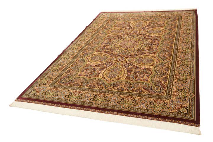 6' 5 x 9' 7 Ghom Design Rug