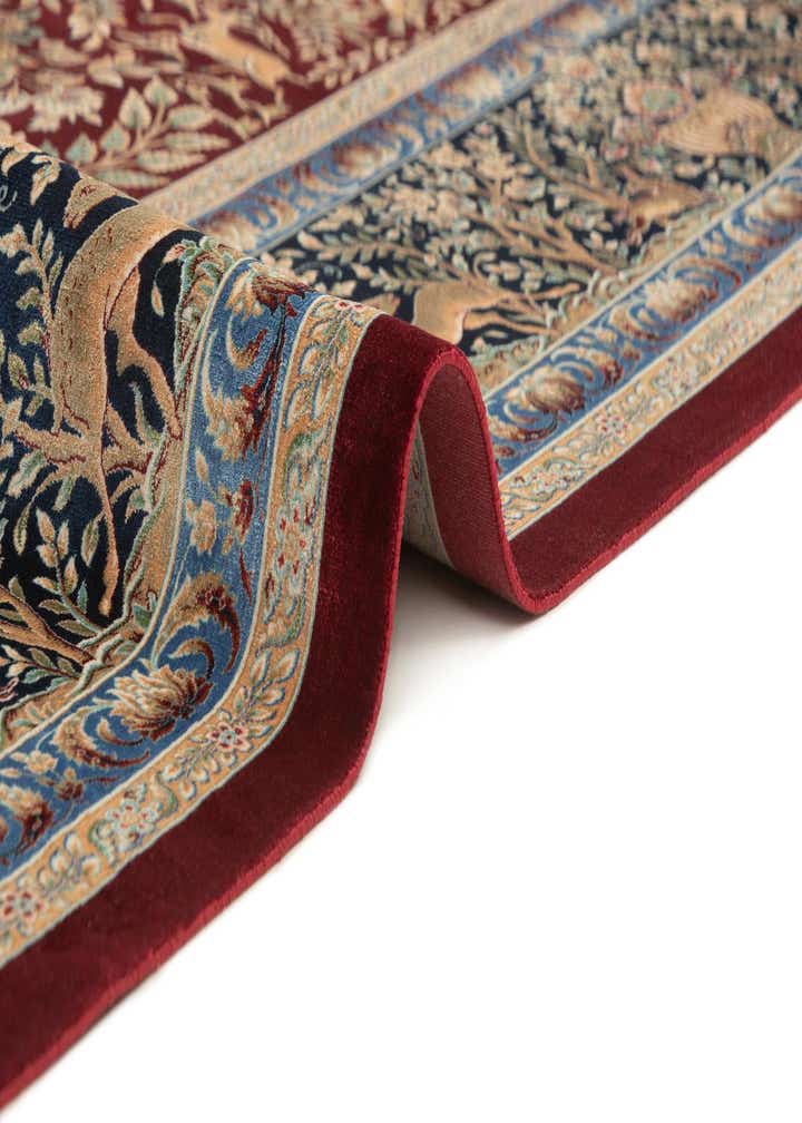 6' 6 x 9' 7 Ghom Design Rug