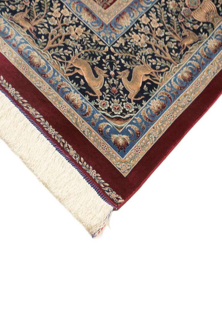 6' 6 x 9' 7 Ghom Design Rug