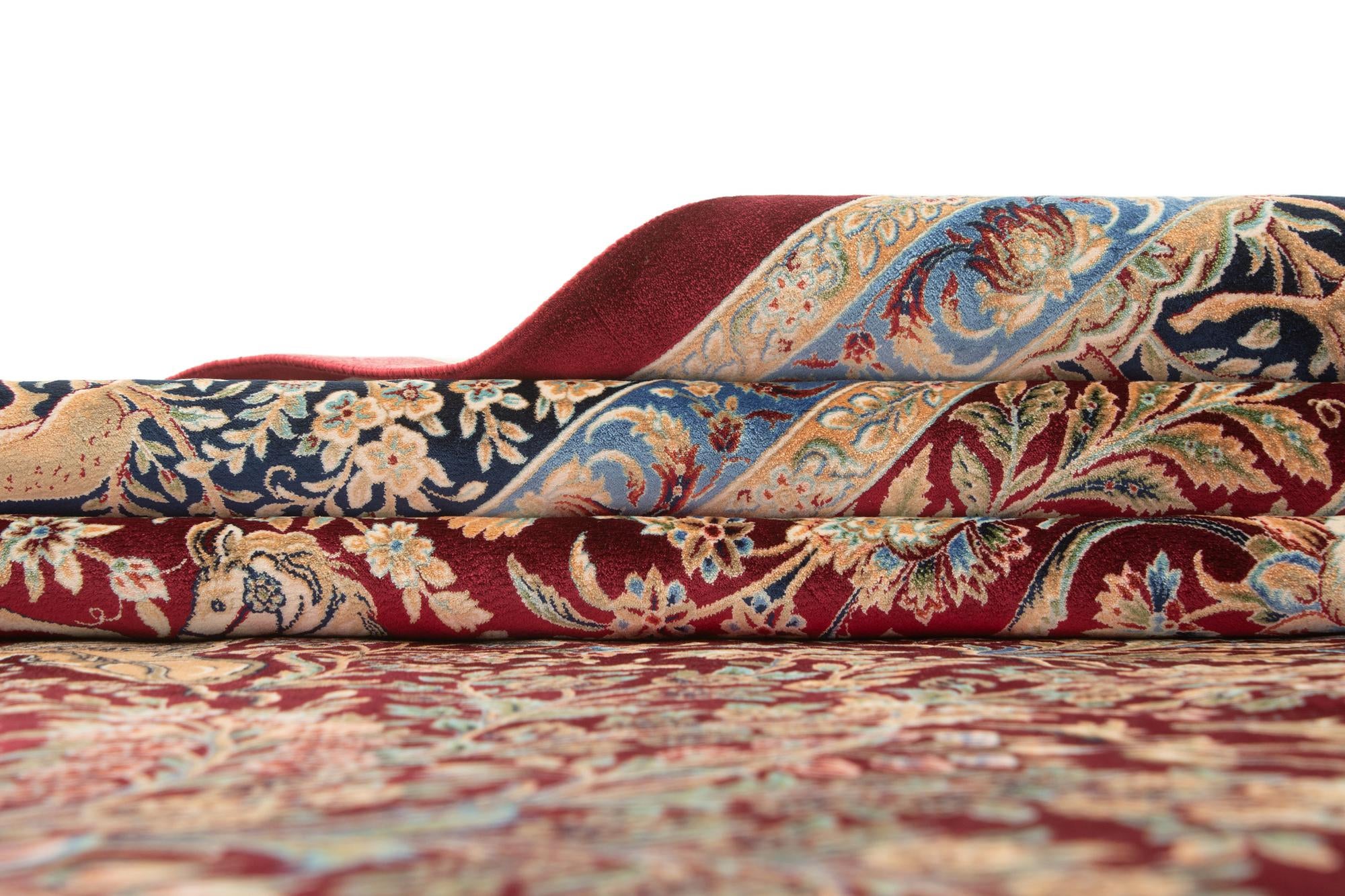 6' 6 x 9' 7 Ghom Design Rug
