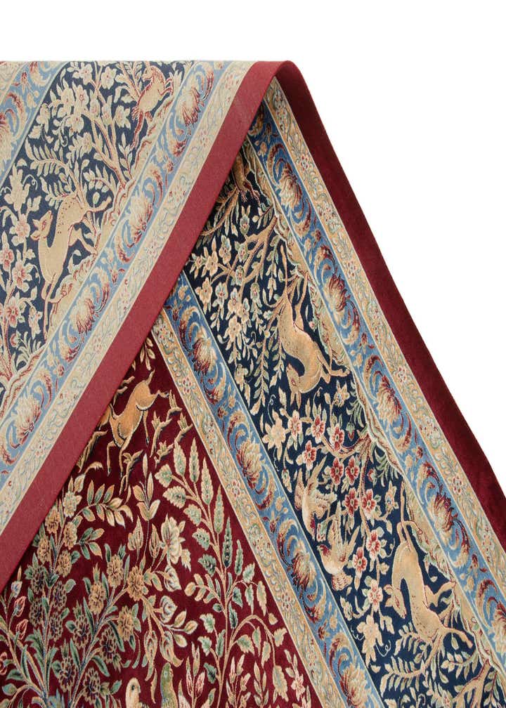 6' 6 x 9' 7 Ghom Design Rug