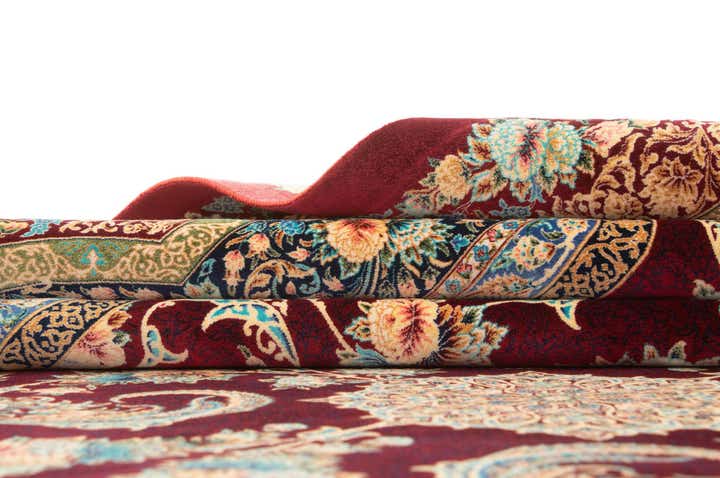 6' 6 x 9' 7 Ghom Design Rug