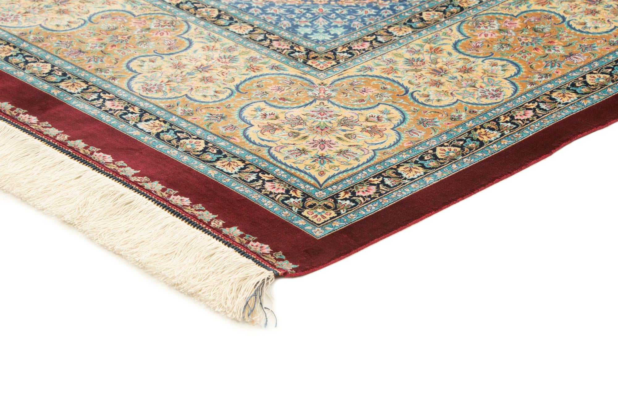 6' 5 x 9' 7 Ghom Design Rug