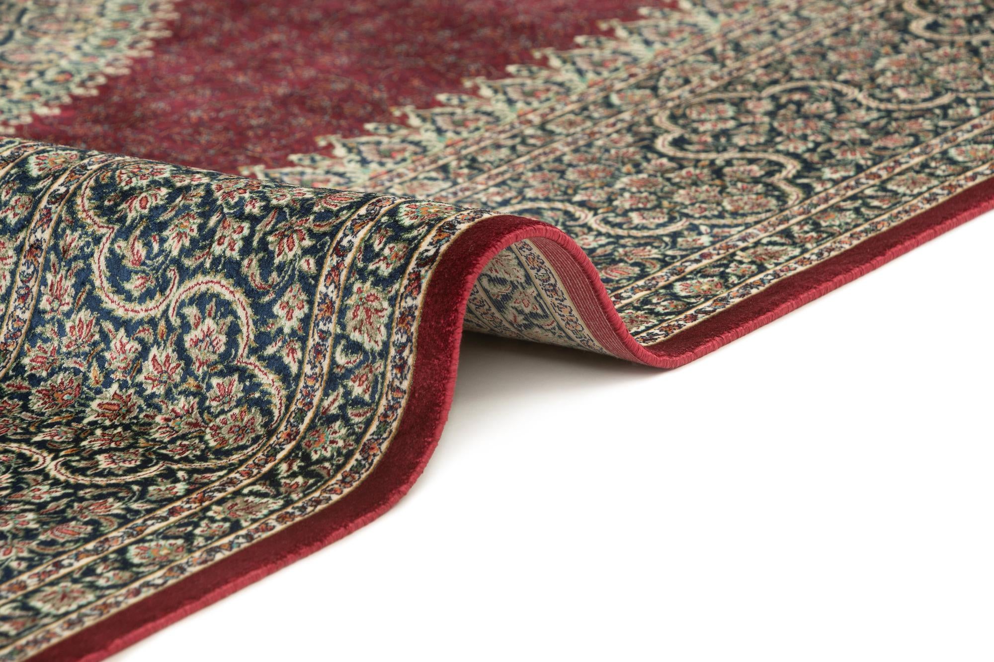 4' 9 x 7' 4 Ghom Design Rug