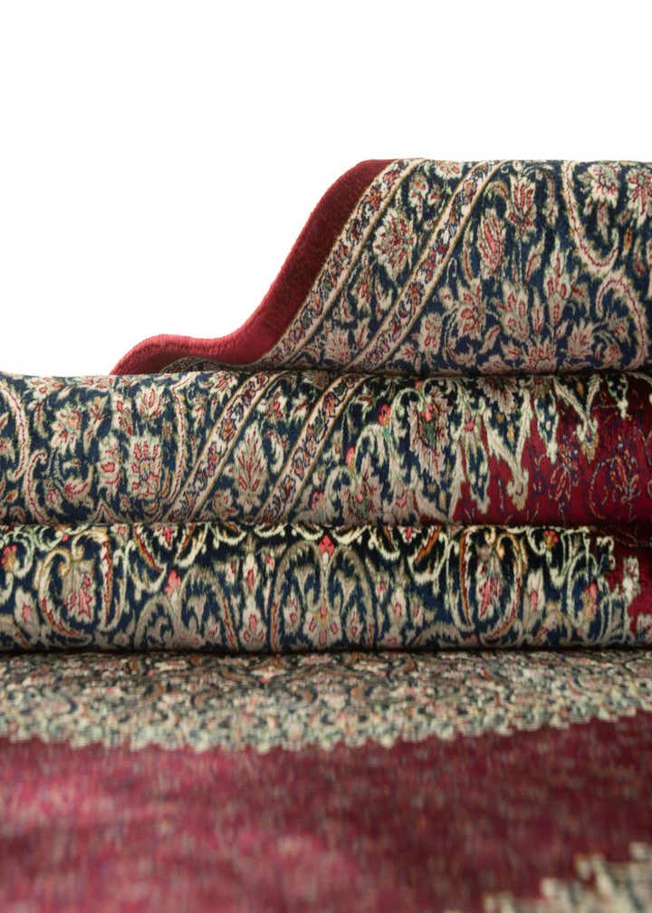 4' 9 x 7' 4 Ghom Design Rug
