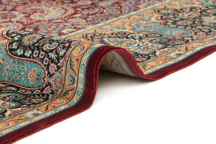 6' 6 x 9' 7 Ghom Design Rug