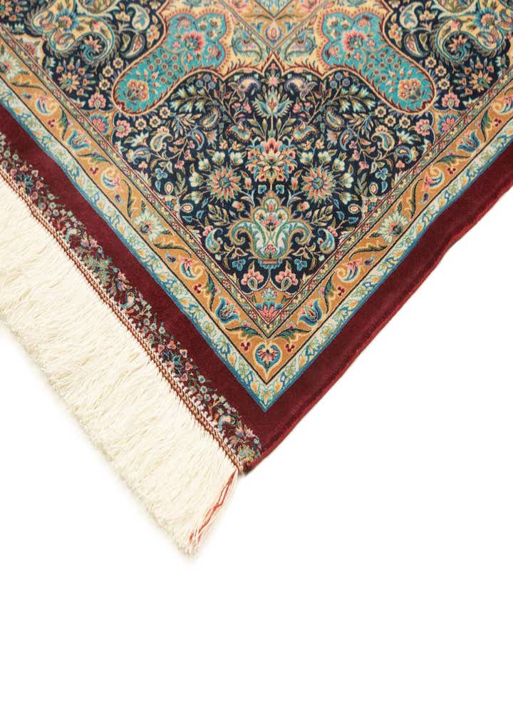 6' 6 x 9' 7 Ghom Design Rug