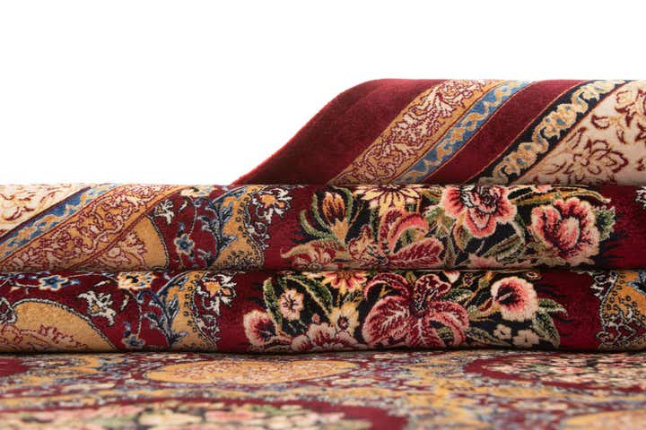 6' 6 x 9' 7 Ghom Design Rug