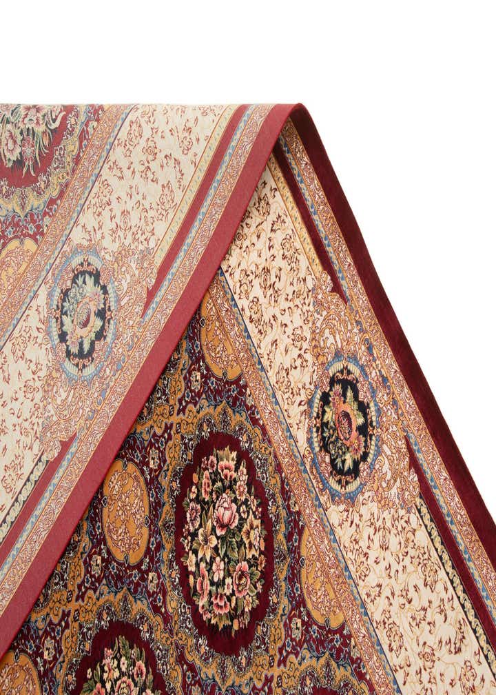 6' 6 x 9' 7 Ghom Design Rug