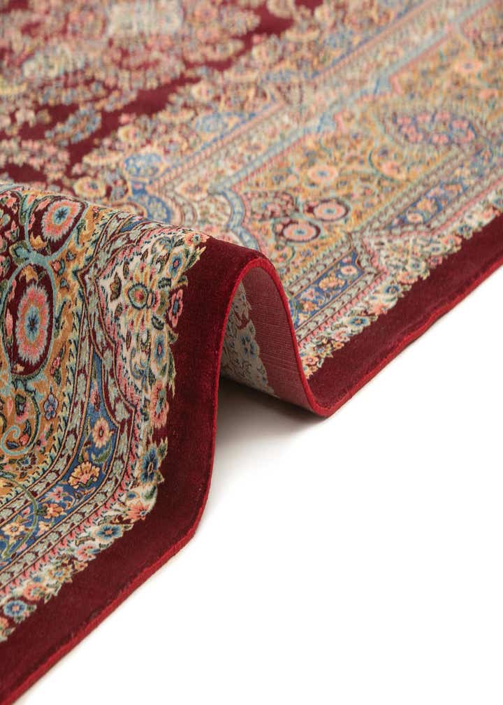 6' 6 x 9' 8 Ghom Design Rug