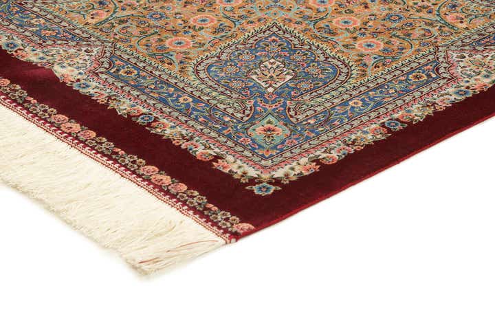 6' 6 x 9' 8 Ghom Design Rug