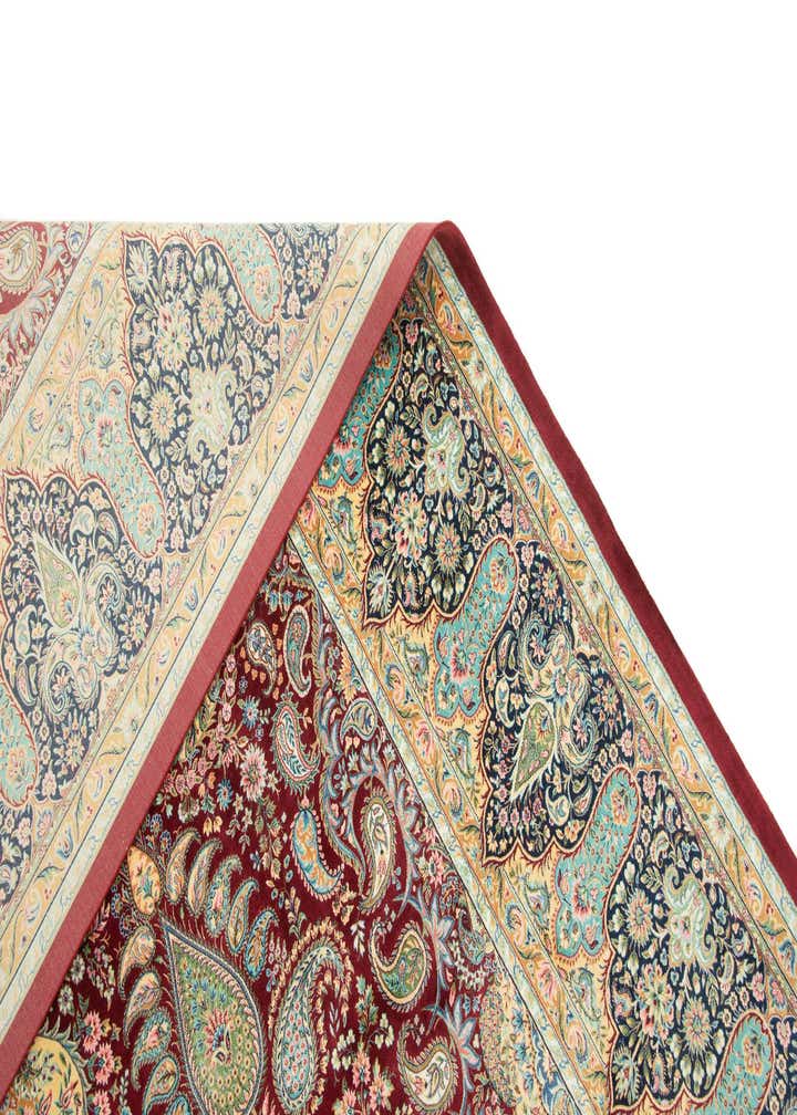 6' 6 x 9' 7 Ghom Design Rug
