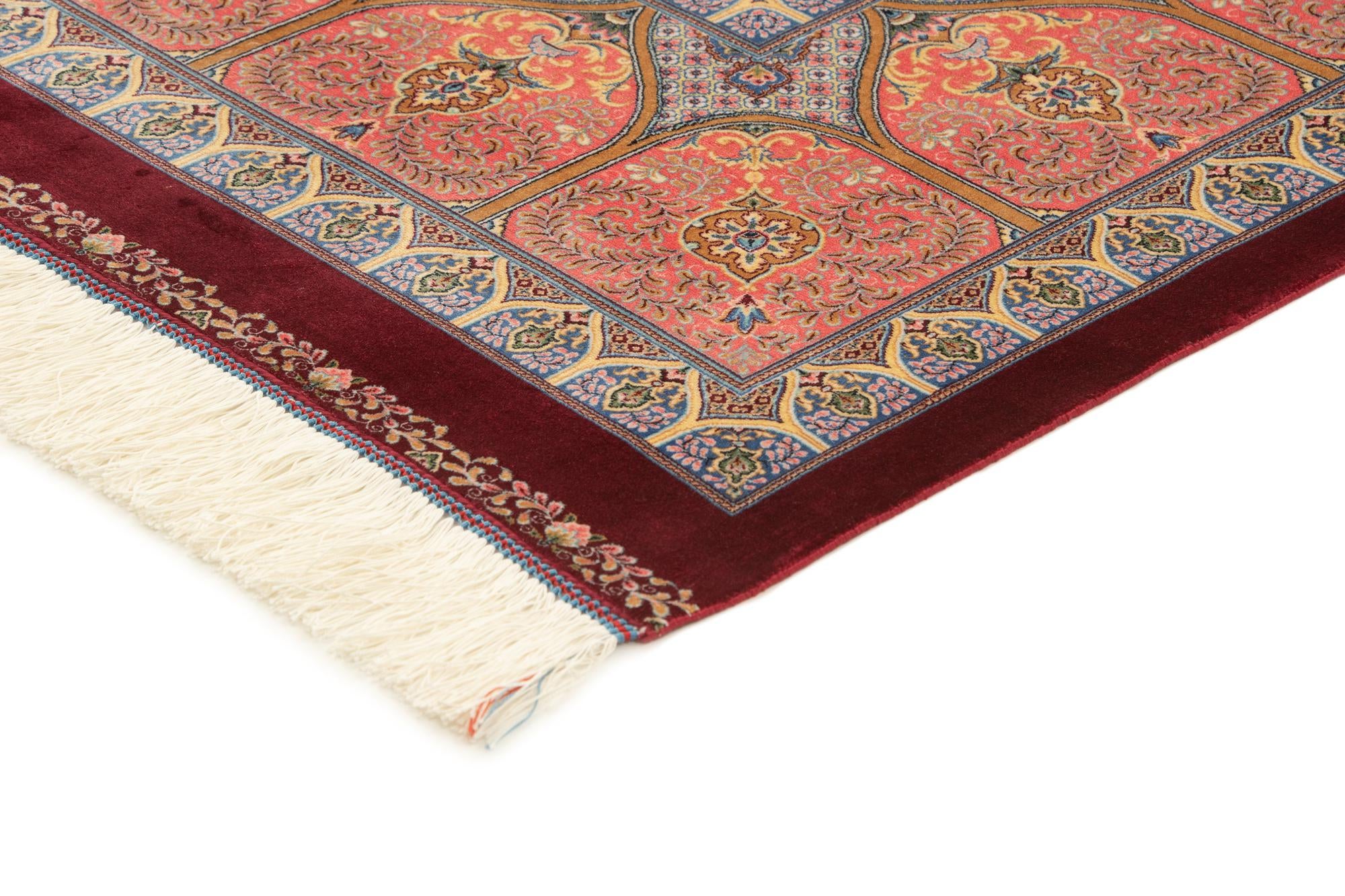 6' 6 x 9' 8 Ghom Design Rug