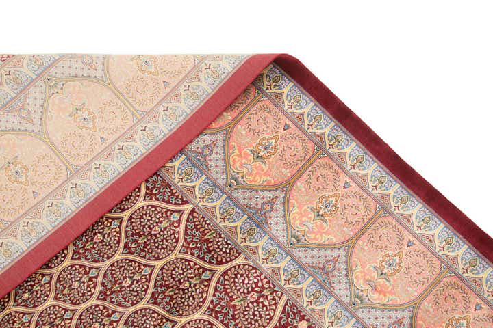 6' 6 x 9' 8 Ghom Design Rug
