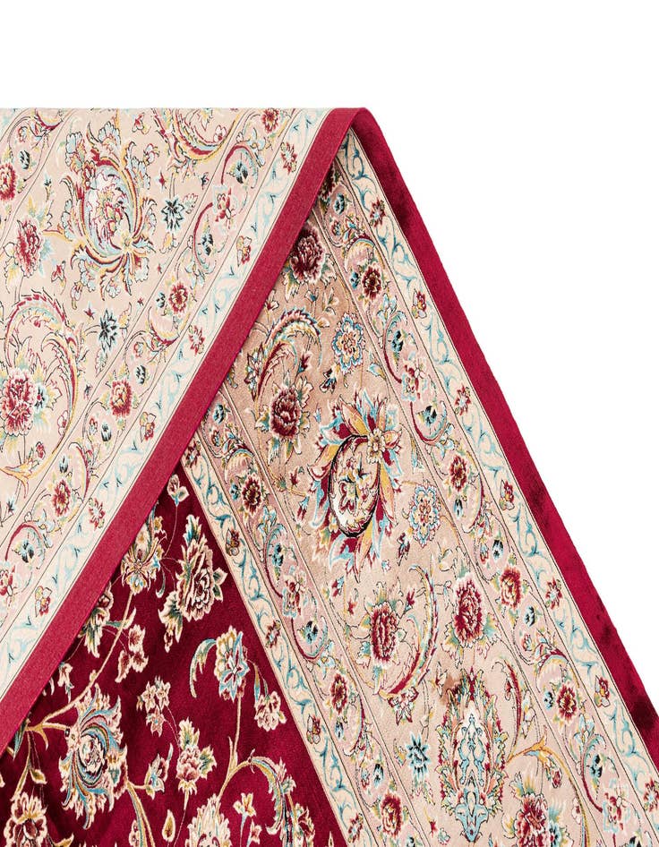 Detail image of 8' 2 x 11' 6 Ghom Design Rug