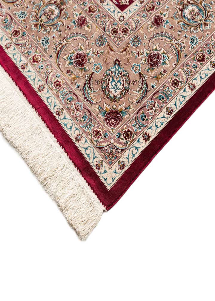 8' 2 x 11' 6 Ghom Design Rug