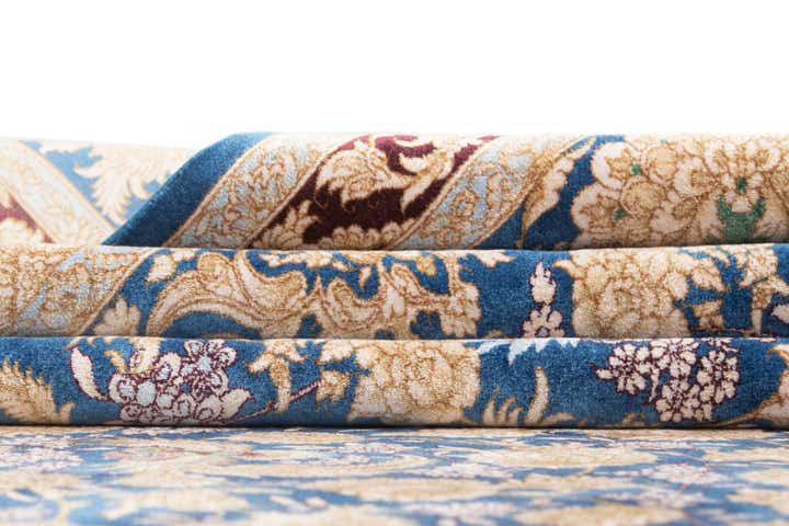 7' 1 x 9' 10 Ghom Design Rug