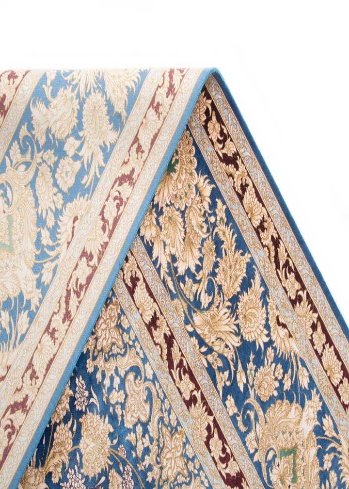 7' 1 x 9' 10 Ghom Design Rug