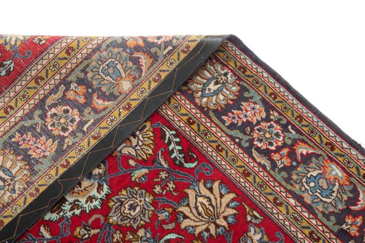 5' 7 x 8' 4 Hand Knotted Ghom Persian Wool Rug