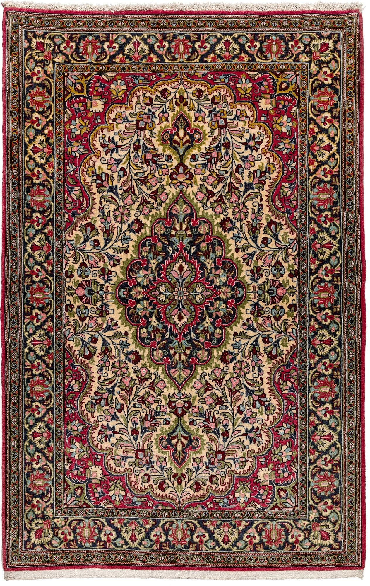 3' 7 x 5' 6 Ghom Rug