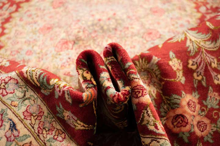 3' 3 x 4' 11 Ghom Silk Rug