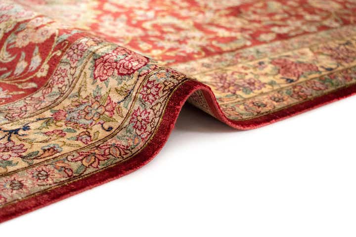 3' 3 x 4' 11 Ghom Silk Rug