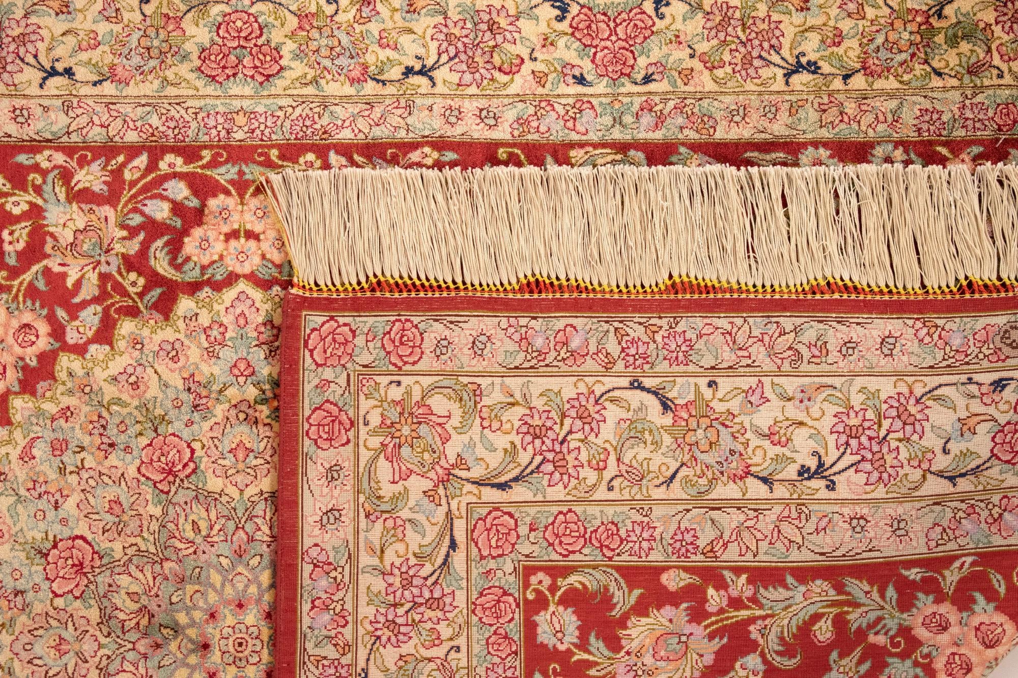 3' 3 x 4' 11 Ghom Silk Rug
