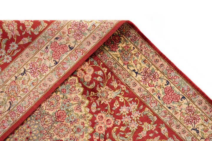 3' 3 x 4' 11 Ghom Silk Rug