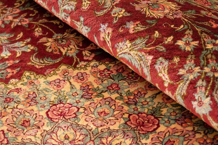 3' 3 x 4' 11 Ghom Silk Rug