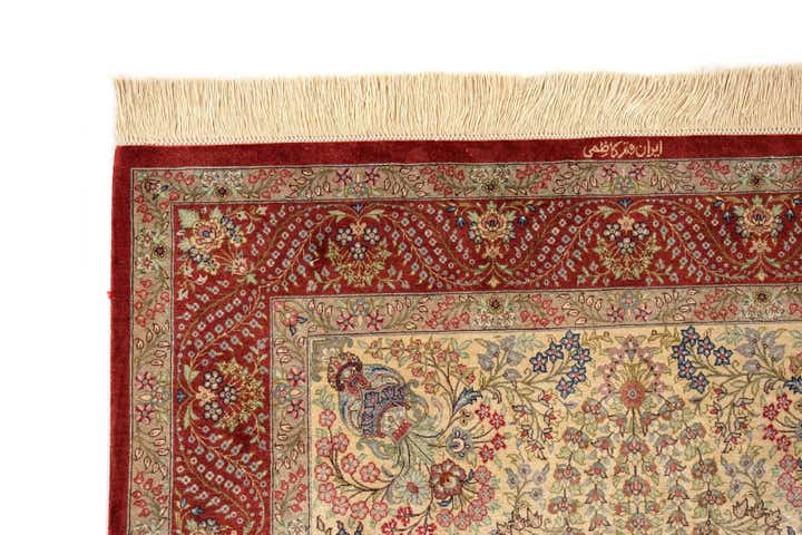 3' 4 x 5' Ghom Silk Rug