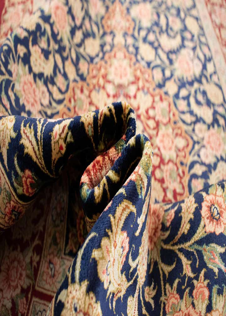 2' 7 x 3' 11 Ghom Silk Rug
