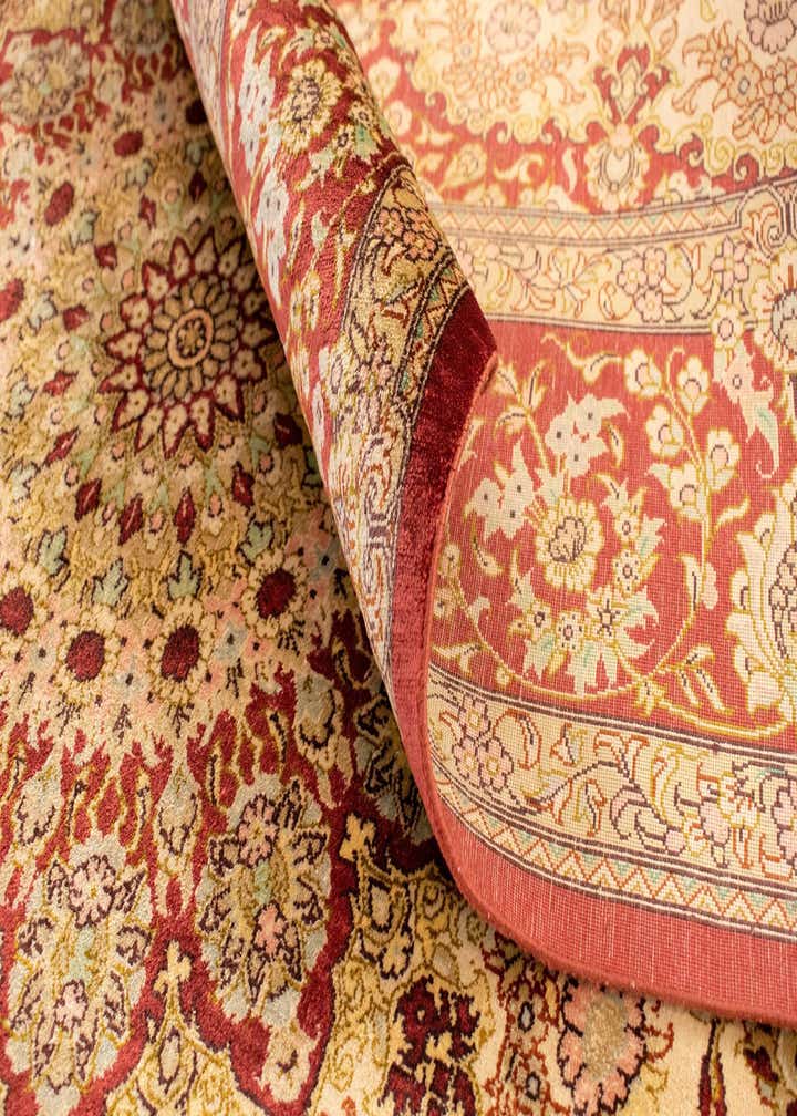 5' 2 x 8' Ghom Silk Rug