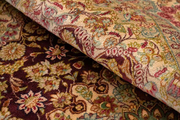 2' 7 x 3' 11 Ghom Silk Rug