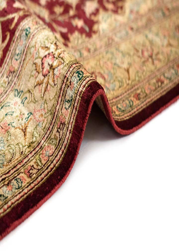 2' 8 x 4' Ghom Silk Rug