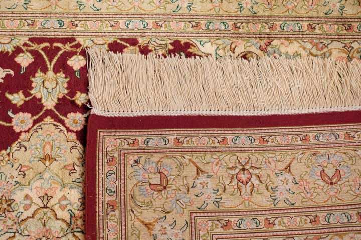 2' 8 x 4' Ghom Silk Rug