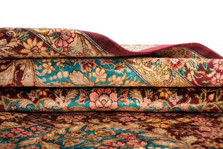 3' 3 x 4' 11 Ghom Silk Rug