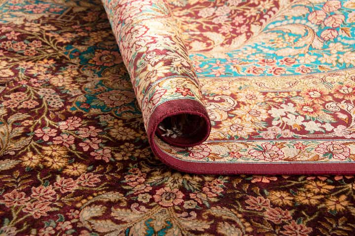 3' 3 x 4' 11 Ghom Silk Rug