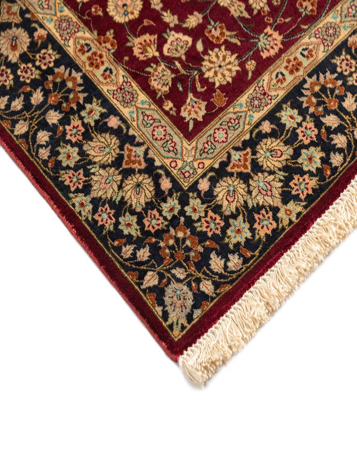 Detail image of 2' 7 x 3' 11 Ghom Silk Rug