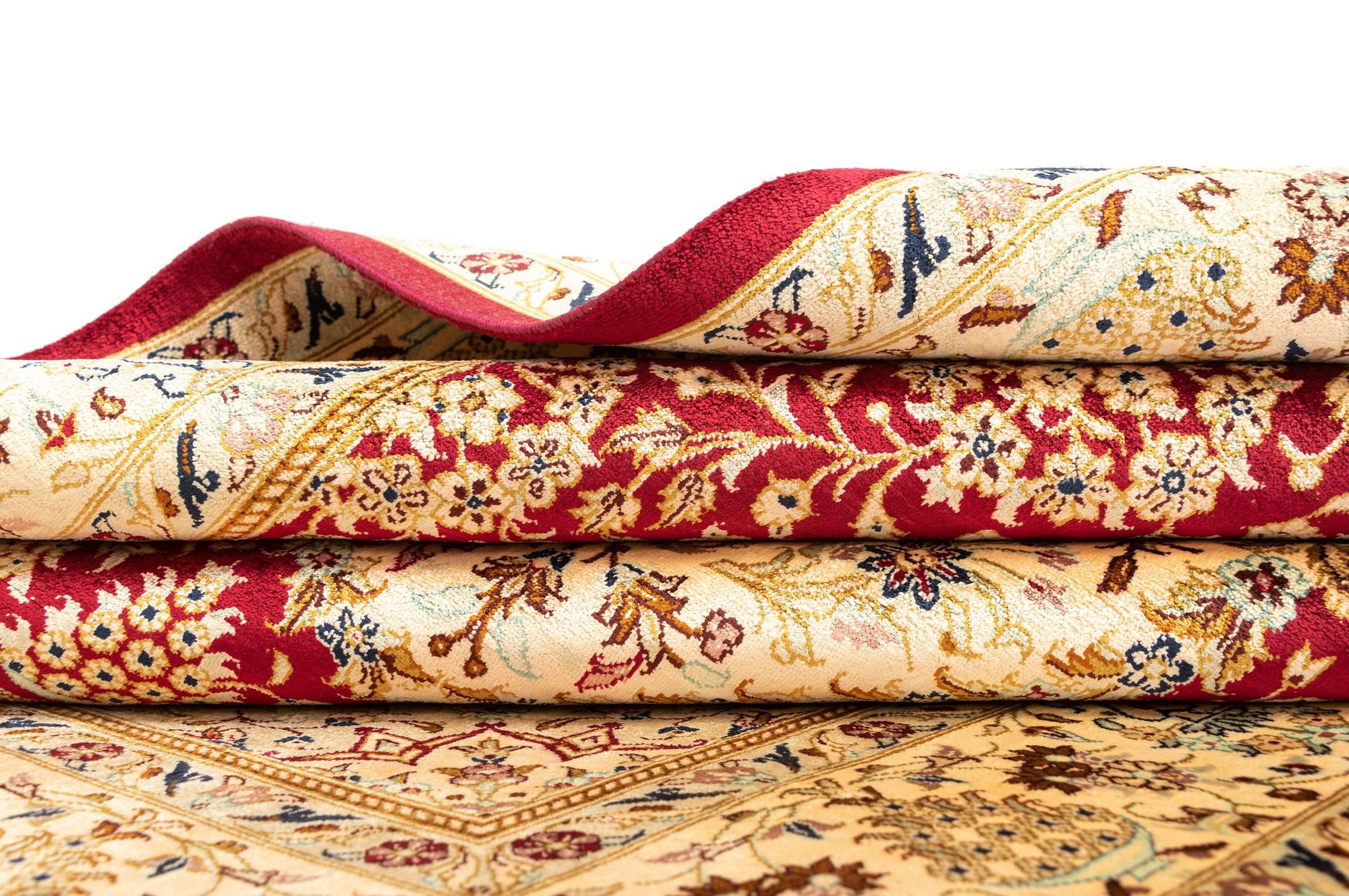 3' 3 x 4' 10 Ghom Silk Rug
