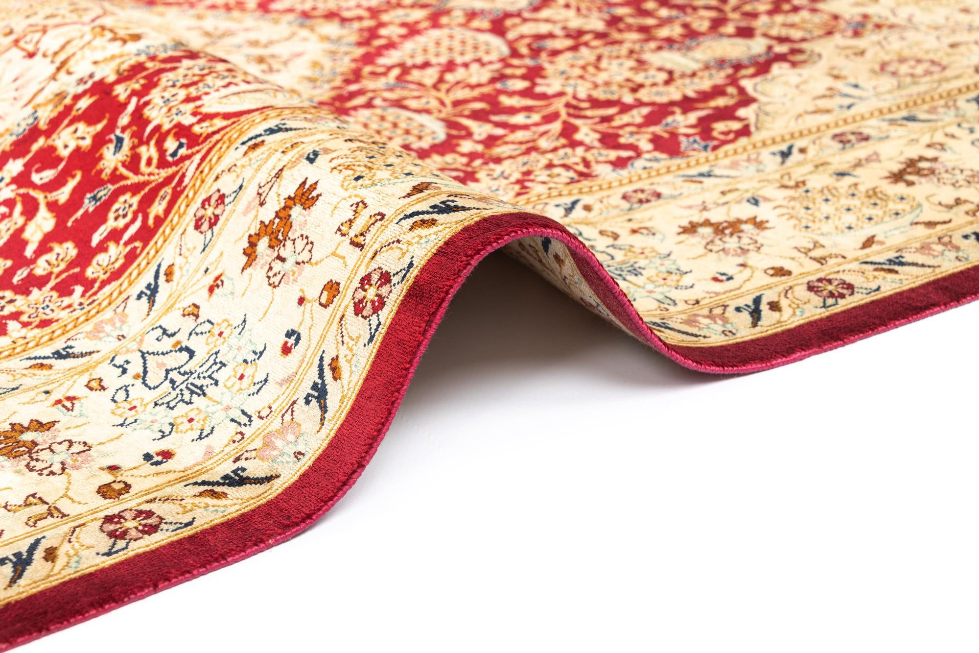 3' 3 x 4' 10 Ghom Silk Rug