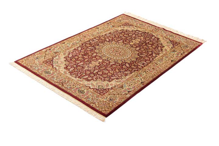 3' 3 x 4' 11 Ghom Silk Rug