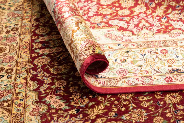 3' 3 x 4' 11 Ghom Silk Rug