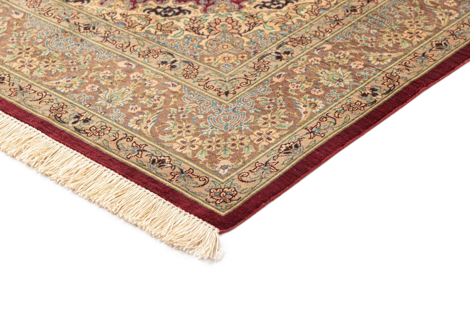 3' 3 x 4' 10 Ghom Silk Rug