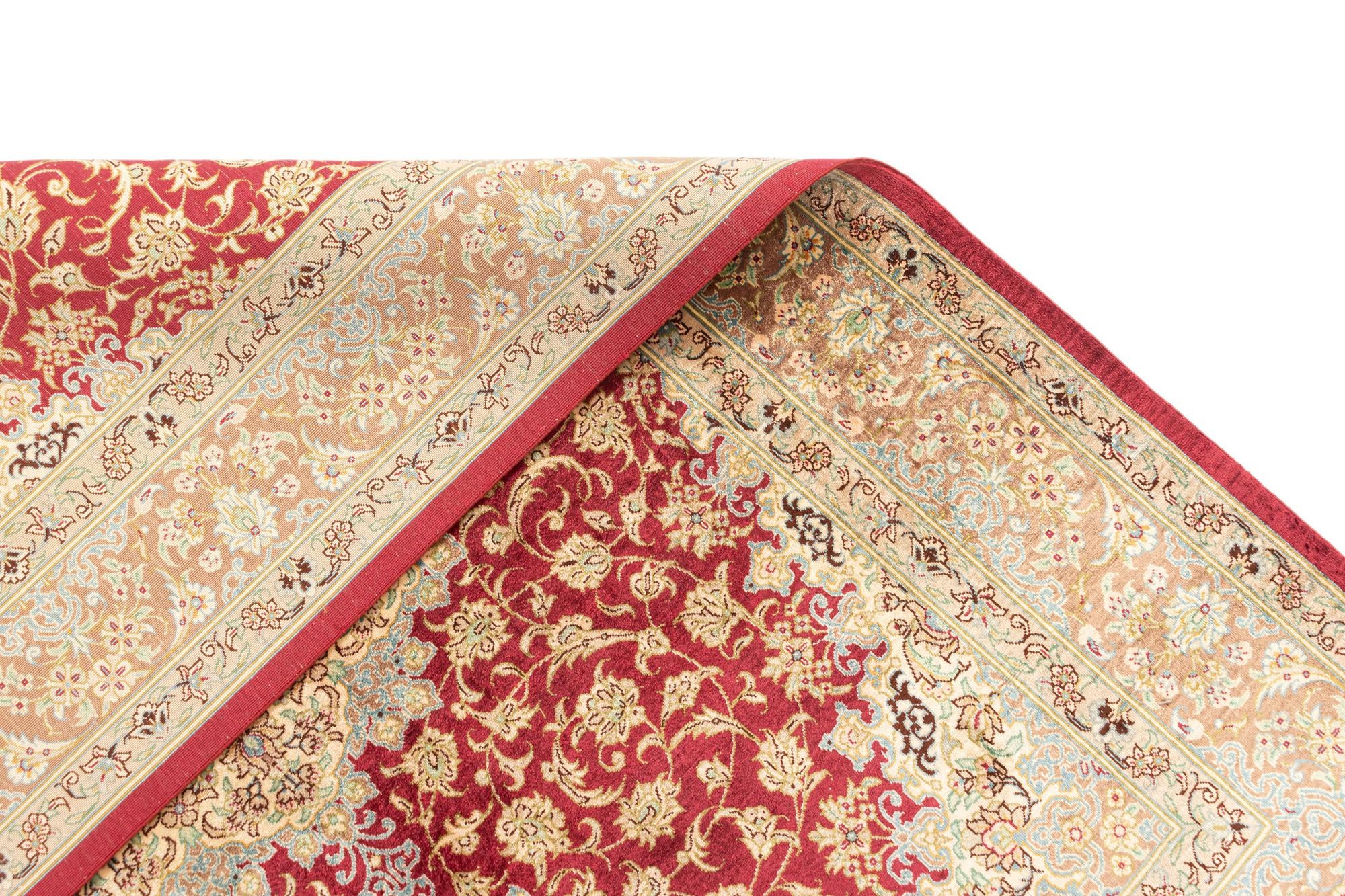 3' 3 x 4' 10 Ghom Silk Rug